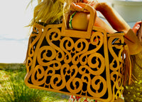 Cabo leather tote