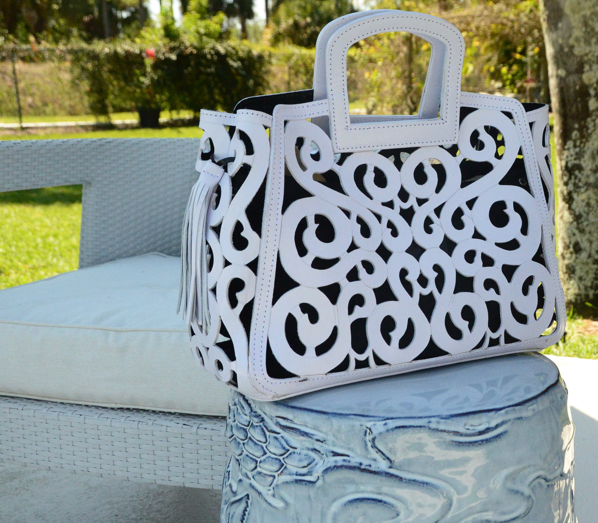 Cabo leather tote