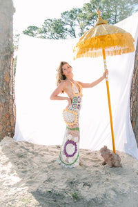 Octavia Hand Crocheted Maxi Dress