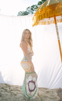 Octavia Hand Crocheted Maxi Dress