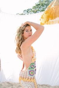 Octavia Hand Crocheted Maxi Dress